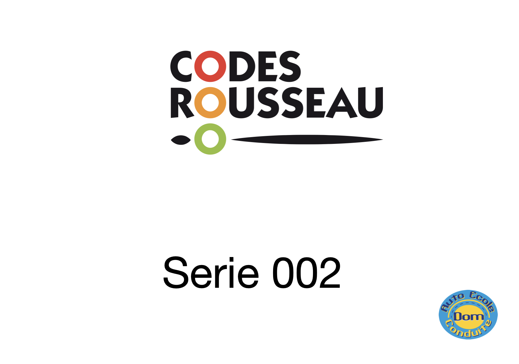 serie codes rousseau 001 test